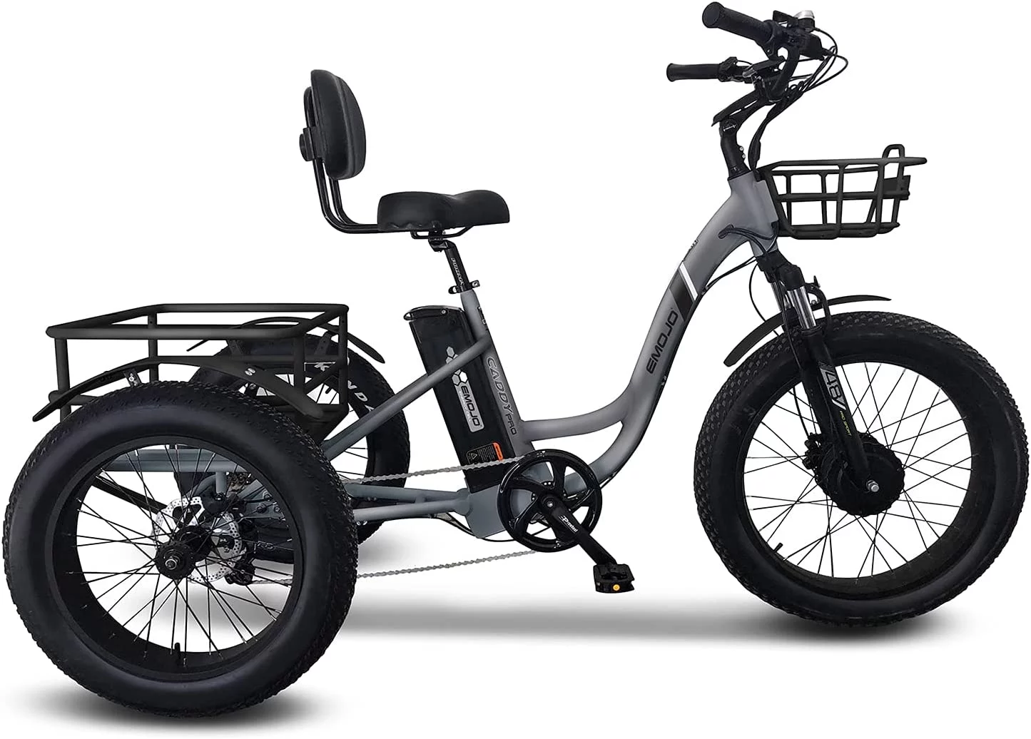 6 Best Electric Tricycles for Adults & Seniors 5 48V Etrike for adults by Emojo