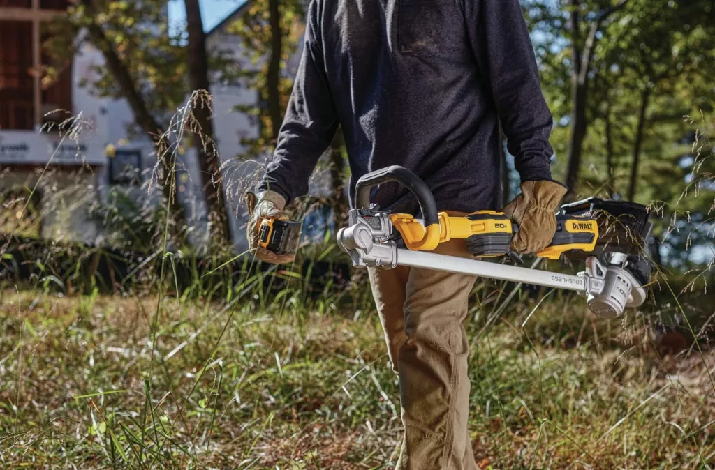 Best Electric Weed Eater & String Trimmer in 2023 6 DEWALT 20V Cordless String Trimmer