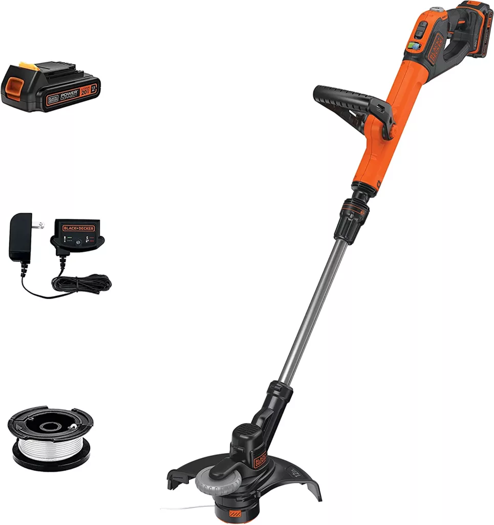 Best Electric Weed Eater & String Trimmer in 2023 8 LSTE525 String Trimmer by BLACKDECKER