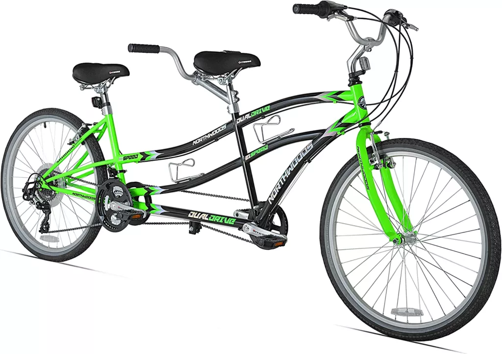 Tandem Bikes for Sale - 6 Best Tandem Bikes in 2023 3 green/black tandem bike by northwoods