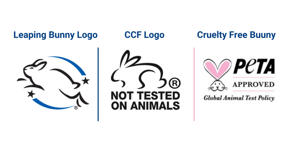 Cruelty-Free Beauty 101: How to Recognize a Cruelty-Free Brand 3 Look for the leaping bunny, Choose Cruelty-free or Cruelty-Free Bunny Logo