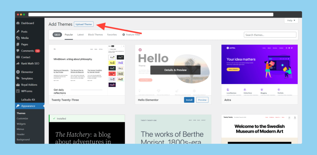 How to Install Newspaper Theme in WordPress 4 Here's how to upload the newspaper theme or any other theme on WordPress and install it